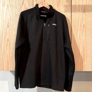 Patagonia 1/4 zip Men’s Fleece Black